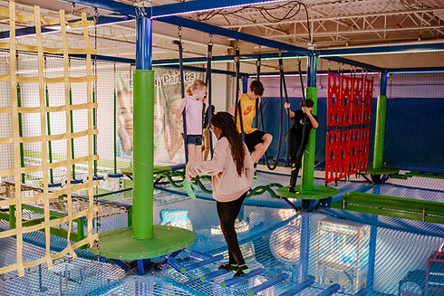 Zero Gravity Aerial Ninja Obstacle Course